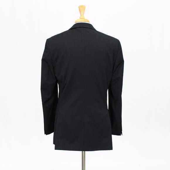 Pronto Uomo 38L Gray Solid 2-Button Sport Coat Blazer Jacket B419 - Picture 7 of 11